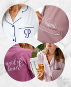 Bridesmaid Gift Personalized Pajamas