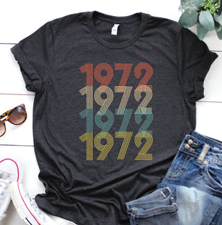 Vintage 1972 Shirt 51st Birthday, gift for her
